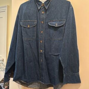 Hugo Boss Blue Denim Shirt